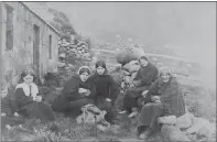  ??  ?? St Kilda residents, seen here circa 1880, faced tough existence