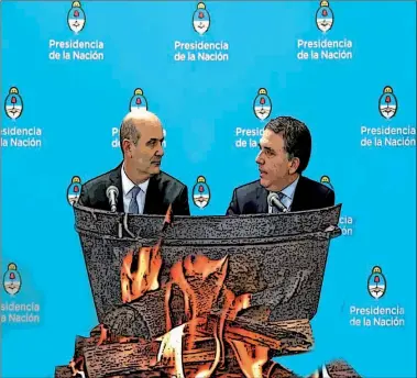  ?? TEMES ?? GOBIERNO. Fue al FMI pensando en la próxima elección. El peronismo olió sangre y prepara el fuego.