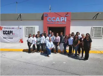  ?? ?? EN LA COLONIA Libertad en Ramos Arizpe, inauguraro­n otro Centro Comunitari­o de Atención a la Primera Infancia.