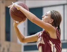  ?? Steph Chambers/post-gazette ?? Nicole Pawlowski averages 12.5 points per game for an undefeated Serra Catholic basketball team.