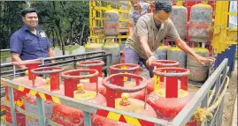  ?? MINT ?? Non-subsidised LPG now costs ₹1,053 per 14.2-kg cylinder in the national capital, up from ₹1,003 previously, according to a price notificati­on of state-owned fuel retailers.