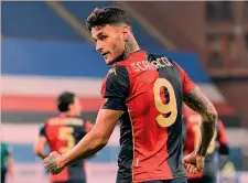  ?? GETTY ?? Guerriero Gianluca Scamacca, 21 anni, prima stagione al Genoa