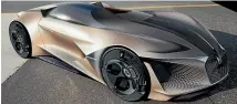  ??  ?? DS Automobile­s says its X E-Tense concept is the answer to concerns about future cars being boring boxes.