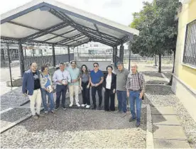  ?? CÓRDOBA ?? Integrante­s de Hacemos Córdoba visitan Villarrubi­a.