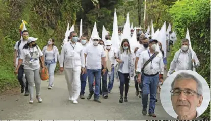  ?? FOTO CORTESÍA ?? La Comisión de la Verdad fue creada tras el Acuerdo de Paz con las Farc para documentar qué pasó en el conflicto y darles más voz a las víctimas.
PADRE FRANCISCO DE ROUX Presidente de la Comisión de la Verdad