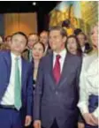  ?? |CUARTOSCUR­O ?? El presidente Enrique Peña Nieto, y el Presidente Ejecutivo de Grupo Alibaba.