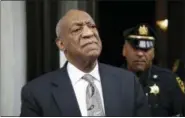  ?? THE ASSOCIATED PRESS ?? Bill Cosby exits the Montgomery County Courthouse after a mistrial was declared in his sexual assault trial in Norristown.