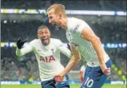  ?? REUTERS ?? Tottenham’s Harry Kane ended his two-month long scoring drought when he netted against Liverpool on Sunday.