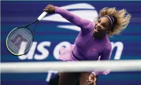  ??  ?? Serena Williams is set to play at the US Open. Photograph: Eduardo Muñoz/AP