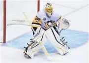  ?? MATT KARTOZIAN, USA TODAY SPORTS ?? The Penguins could shop No. 2 goalie MarcAndre Fleury if he wants out.