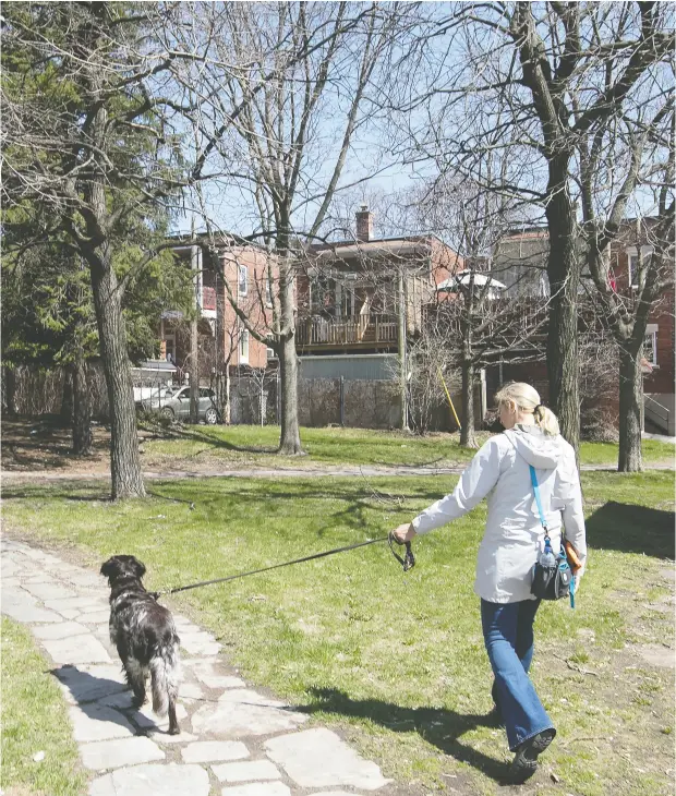  ?? Pierre Obendrauf / Postmedia news files ?? Dog owners have long been known for logging more walking minutes than most. But these days, they’re probably getting more exercise than ever.