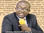  ??  ?? Minister Nqobizitha Ndlovu