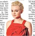  ??  ?? Carey Mulligan, the actress, pointed out in an interview that Jake Gyllenhaal, her latest co-star, has been in a number of blockbuste­r films