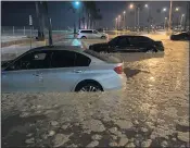  ?? PHOTO COURTESY OF @SURFLICK/ BRANDON YAMAWAKI ?? Big surf and high tide will once again hit on Fourth of July weekend. Last year, Balboa Peninsula flooded in Newport Beach, though beaches were closed, it caused a mess in parking lots and nearby streets.