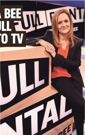  ?? ROBERT DEUTSCH,
USA TODAY ?? Samantha Bee will be the only current female nighttime talk-show host withFull Frontal.