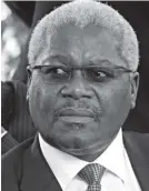  ??  ?? Minister Ignatius Chombo