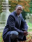  ?? ?? Shaun Parkes as main cop Ruiz