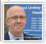  ?? ?? Councillor Craig Leyland