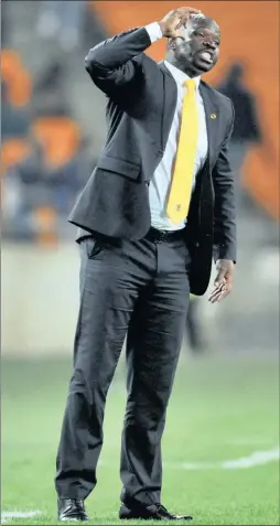  ??  ?? UMQEQESHI weKaizer Chiefs uSteve Komphela okubhekwe ukuthi anqobe izicoco kuleli ngesizini ezayo
Isithombe: BACKPAGEPI­X