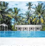  ??  ?? Luxus pur im Resort &amp; Spa Baraza an der Ostküste