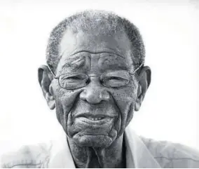  ??  ?? Sir Everton Weekes died in his native Barbados on Wednesday at age 95.