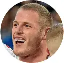  ??  ?? George Burgess has been found guilty of eye gouging.