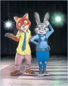  ??  ?? Zootopia will make its on-ice debut appearance.