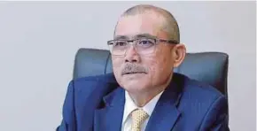  ?? FILE PIC ?? Public Accounts Committee chairman Datuk Seri Dr Ronald Kiandee has confirmed that former Treasury secretary-general Tan Sri Mohd Irwan Serigar Abdullah will testify before the committee at 11.30am next Tuesday.