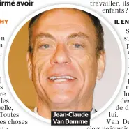  ??  ?? Jean-Claude Van Damme