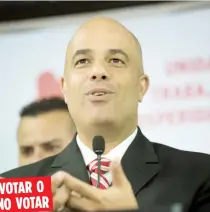  ??  ?? Héctor Ferrer indicó que convocaría a una asamblea general para decidir si participan del plebiscito.
