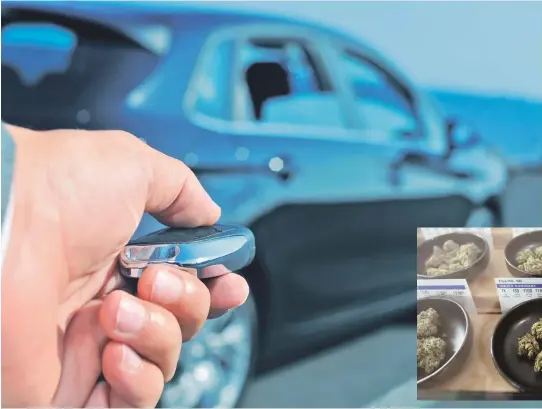  ??  ?? GAUGING IMPAIRMENT: As legal marijuana sales begin July 1 in Massachuse­tts, officials are on the alert to try to measure and evaluate pot-impaired driving.