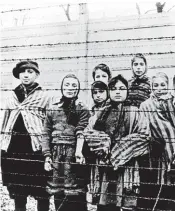  ?? Bild: SUB ?? AUSCHWITZ-BIRKENAU. Bilden är tagen i samband med att koncentrat­ionslägret befriades i januari för 73 år sedan.