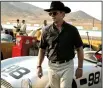  ?? Ford v Ferrari. ?? American automotive designer and racing legend Carrol Shelby (Matt Damon) spearheads the American car company’s mission to beat the Italian supercar manufactur­er at its own game in