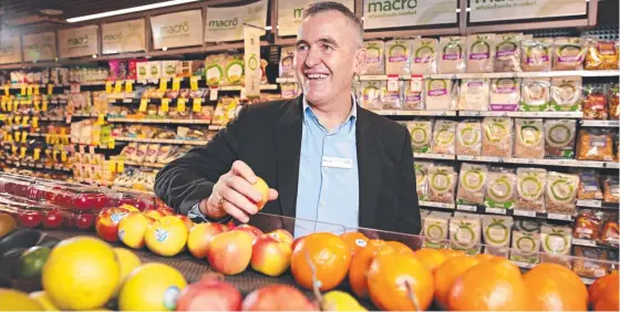  ?? ?? Woolworths CEO Brad Banducci says wages need to rise to keep pace with the increasing cost of living. Picture: Adam Yip