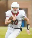  ?? MORNING CALL FILE PHOTO ?? Sean O’Malley completed 23 of 41 passes for 156 yards Saturday.