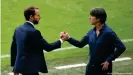  ??  ?? End of an era: Löw's long tenure as Germany coach ended with defeat by England