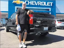  ?? Findlay ?? Longtime Las Vegan Rob Martinez, who has purchased several Chevrolets over the years from Findlay Chevrolet, recently bought a 2019 Silverado High Country from the dealership situated at 6800 S. Torrey Pines Drive in the southwest valley.