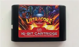  ??  ?? Ultracore was cancelled in 1994, but was finally released on the Mega Drive by Strictly Limited Games in 2019.