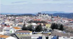  ?? RAFA MOLINA ?? Panorámica de la localidad de Monesterio.