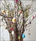  ?? ?? NEW TREND: Easter tree demand is soaring, say retailers