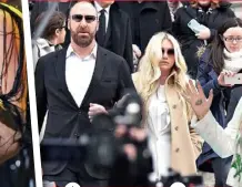  ??  ?? DARK DAYS Fans chanted “Free Kesha” when she left a NYC court during her lawsuit against Dr Luke in 2016. HER HARD ROAD TO HAPPINESS