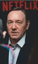  ??  ?? Kevin Spacey: assédio sexual