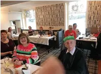  ?? ?? ●●The Woolpack in Haslingden treated The Raft Foundation volunteers to a free thank-you meal