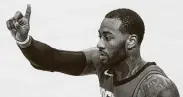  ?? Mark Mulligan / Staff photograph­er ?? John Wall is one of six players on the Rockets’ roster who were top-seven selections in the NBA draft.