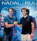  ?? ?? Rafa Nadal y Casper Ruud.