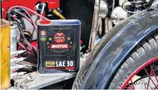  ??  ?? Prior to the 1950s, cars ran on single-weight oil. HANDOUT • MOTUL