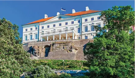  ?? ?? El sistema tributario de Estonia ha liderado todas las ediciones de la clasificac­ión de competitiv­idad fiscal que la Tax Foundation publica desde 2014. En la imagen, Stenbock House, sede del Gobierno estonio, en Tallin.