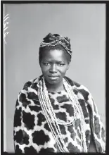  ?? Picture: Hulton Archive/ Getty Images, courtesy of Autograph ABP, London ?? Charlotte Maxeke (neé Manye), ‘The African Choir‘ 1891, by London Stereoscop­ic Company.