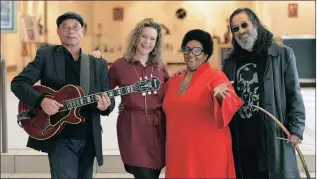  ?? Picture: JEFFREY ABRAHAMS ?? VIRTUOSOS: The Jazz Masters who will perform at Artscape are Alvin Dyers, Amanda Tiffin, Sylvia Mdunyelwa and Hilton Schilder.