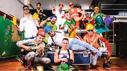  ?? FOTO ?? El grupo de ska argentino ha lanzado nueve discos en 20 años. Se presentan en Medellín este sábado, en el Skanking Festival, como parte del tour de celebració­n.